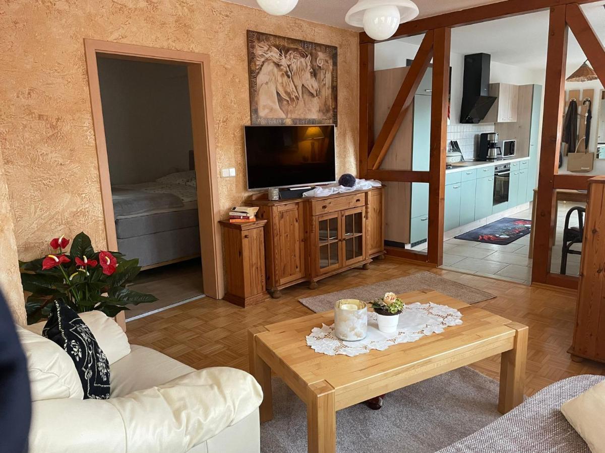 Ferienwohnung Landidylle Gieckau Ngoại thất bức ảnh